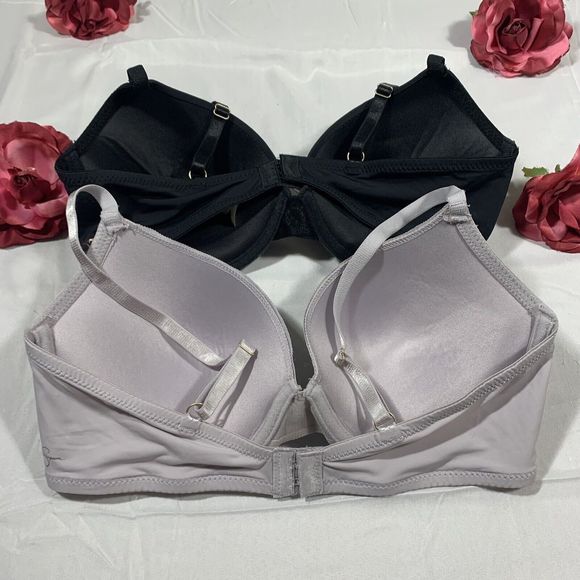Jessica Simpson ~ 2 QTY Women's Full Figure Bra Underwire ~ 36C - Soft Tshirt - Picture 10 of 14